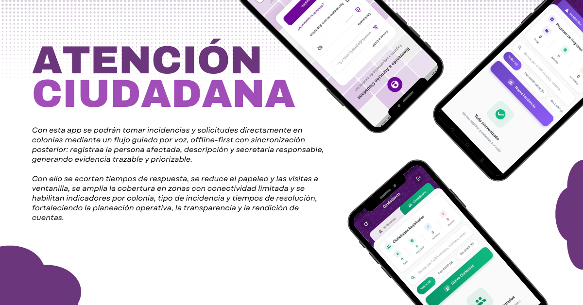 Atención Ciudadana – Intake por Voz