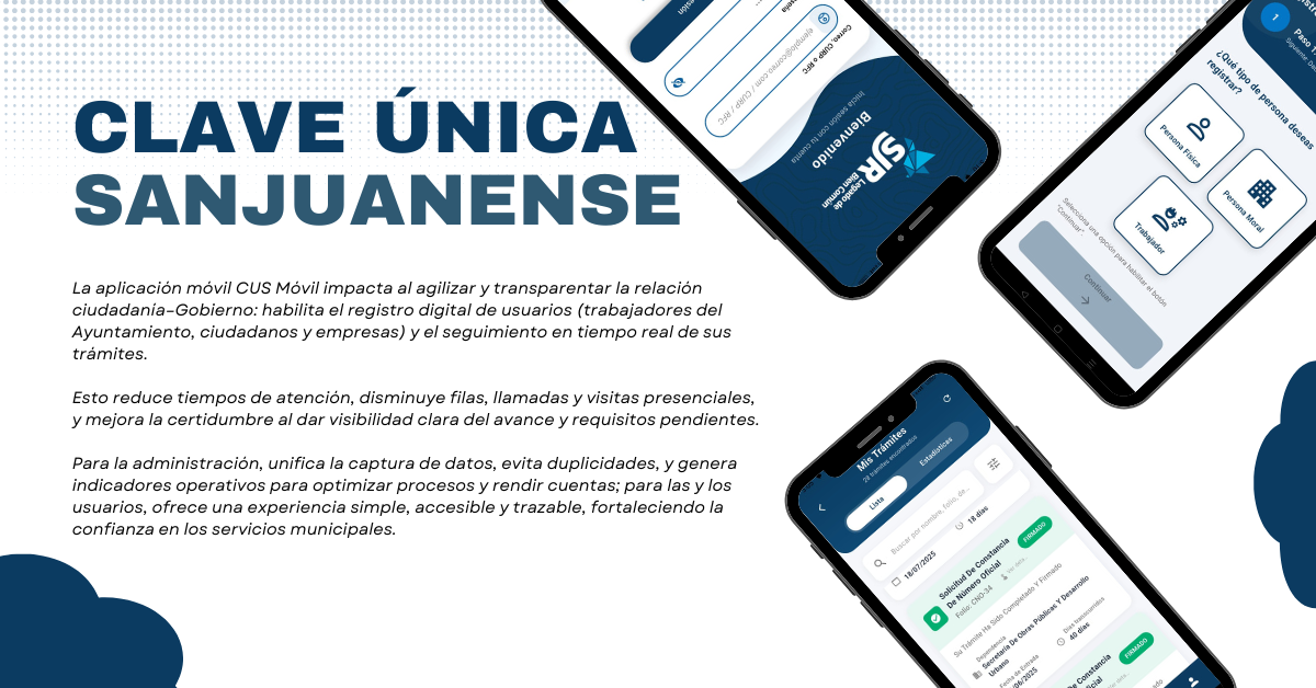 CUS Móvil – Clave Única Sanjuanense