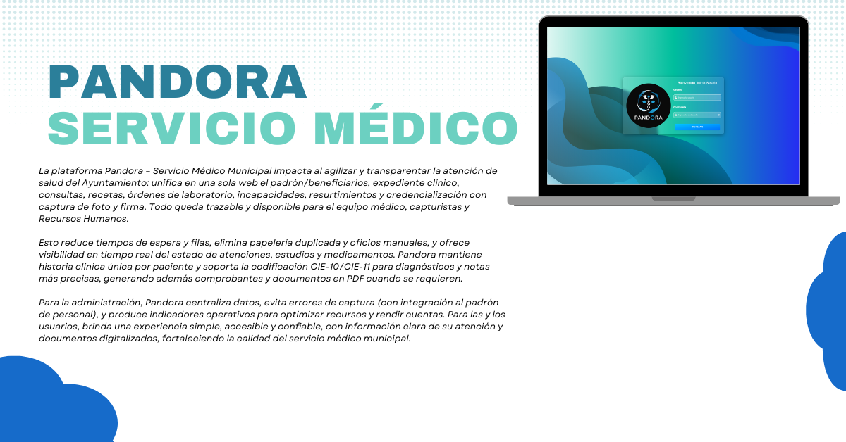 Pandora – Servicio Médico Municipal